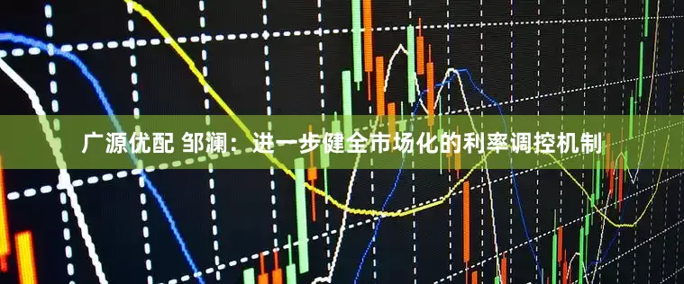 广源优配 邹澜：进一步健全市场化的利率调控机制